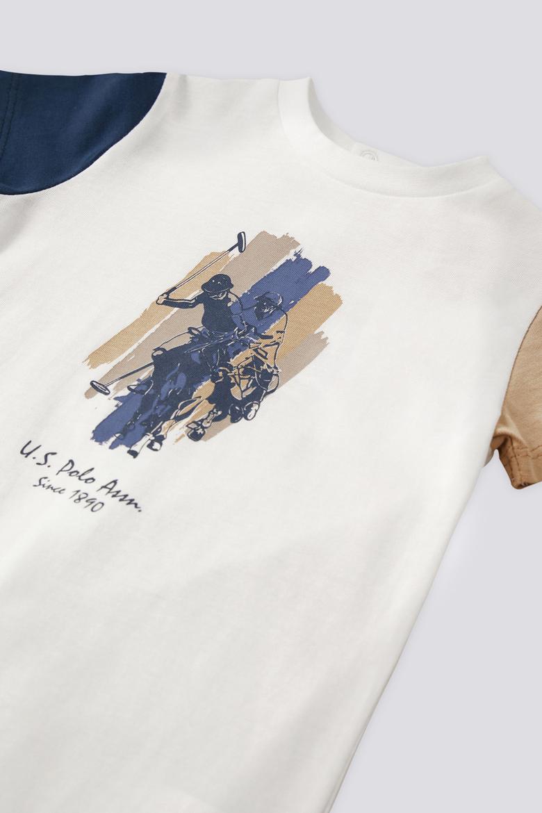 Erkek Bebek Baskılı Golf Tulum - 50301967003