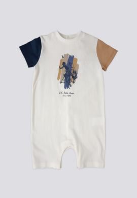 Erkek Bebek Baskılı Golf Tulum - 50301967003