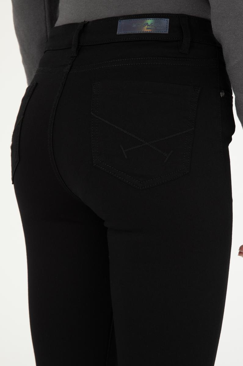 Kadın Siyah Kanvas Pantolon
