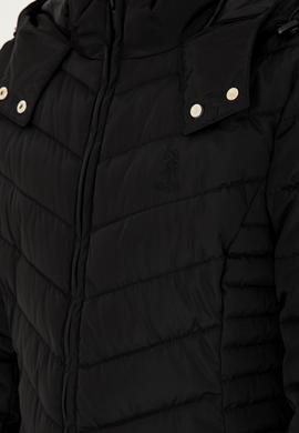 Kadın Siyah Mont - 50292672007