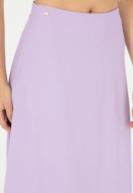 Kadın Lila Dokuma Etek - 50282399004