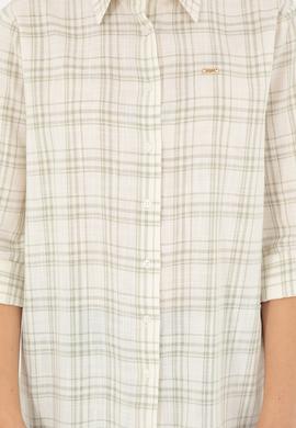 Kadın Açık Haki Uzun Kollu Gömlek - 50280961003