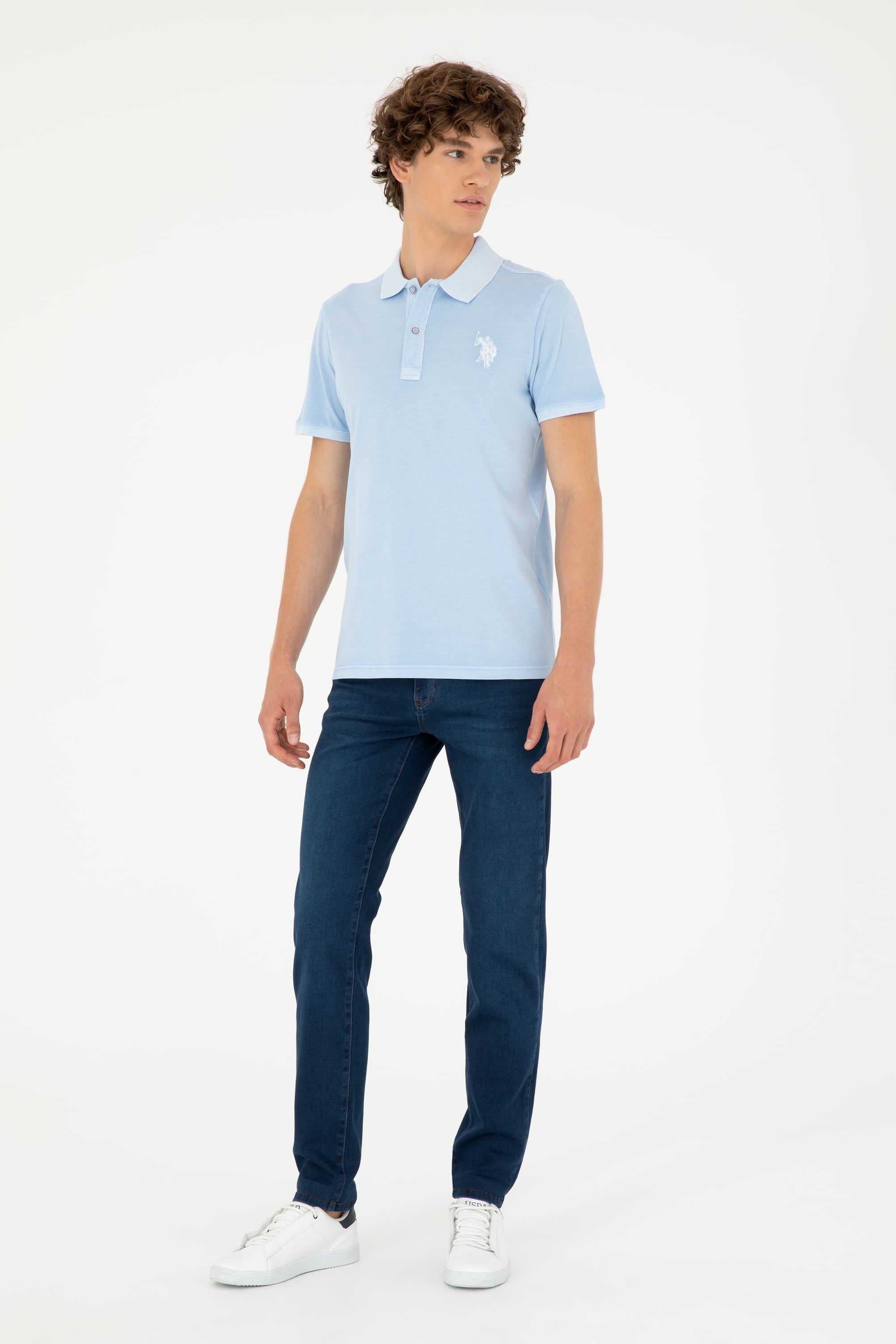 Erkek Mavi Jean Pantolon - Image 3