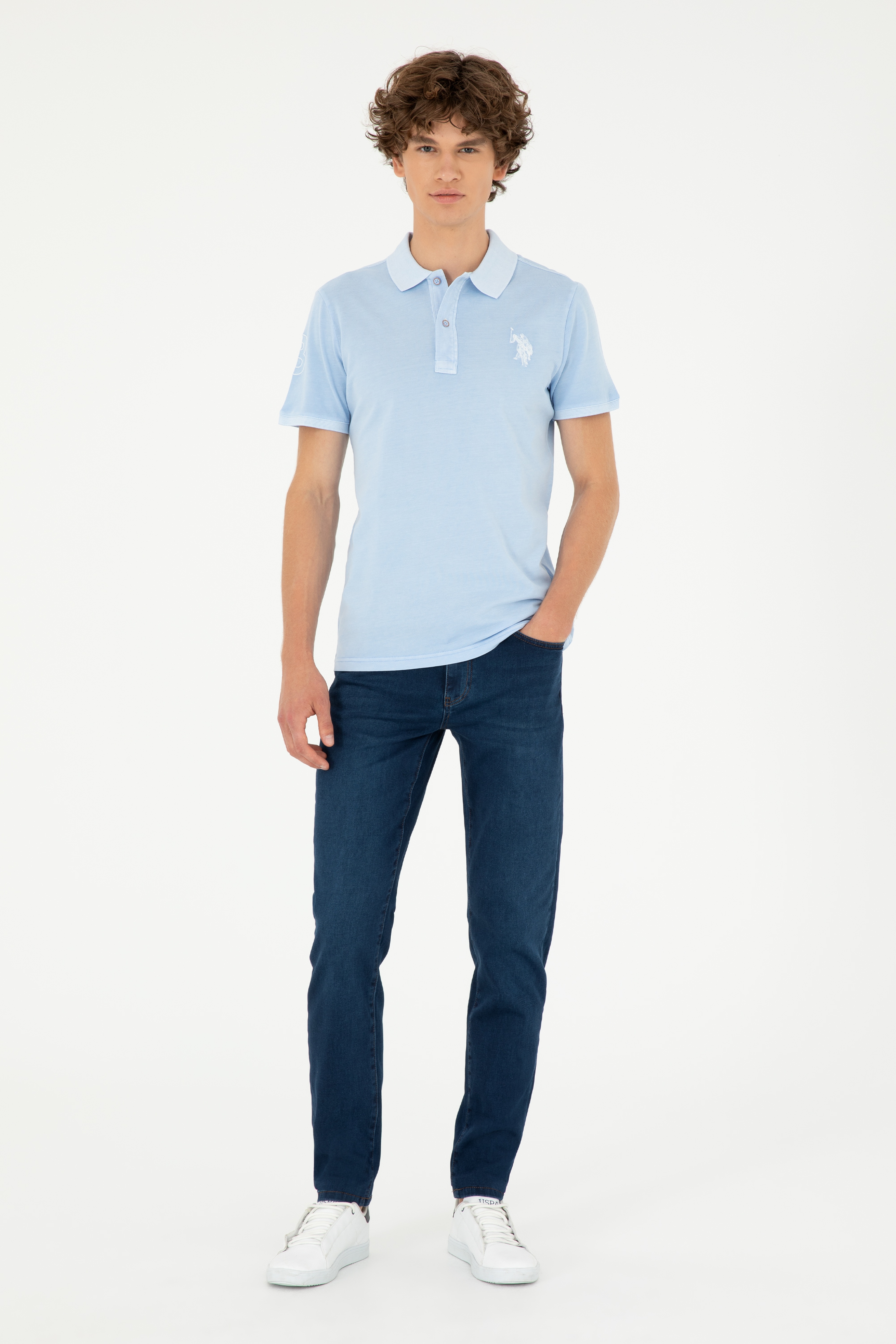 Erkek Mavi Jean Pantolon - Image 1