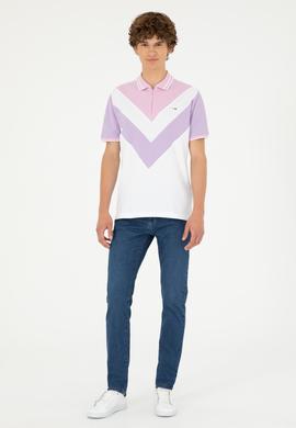 Erkek Lila Tişört - 50281563026