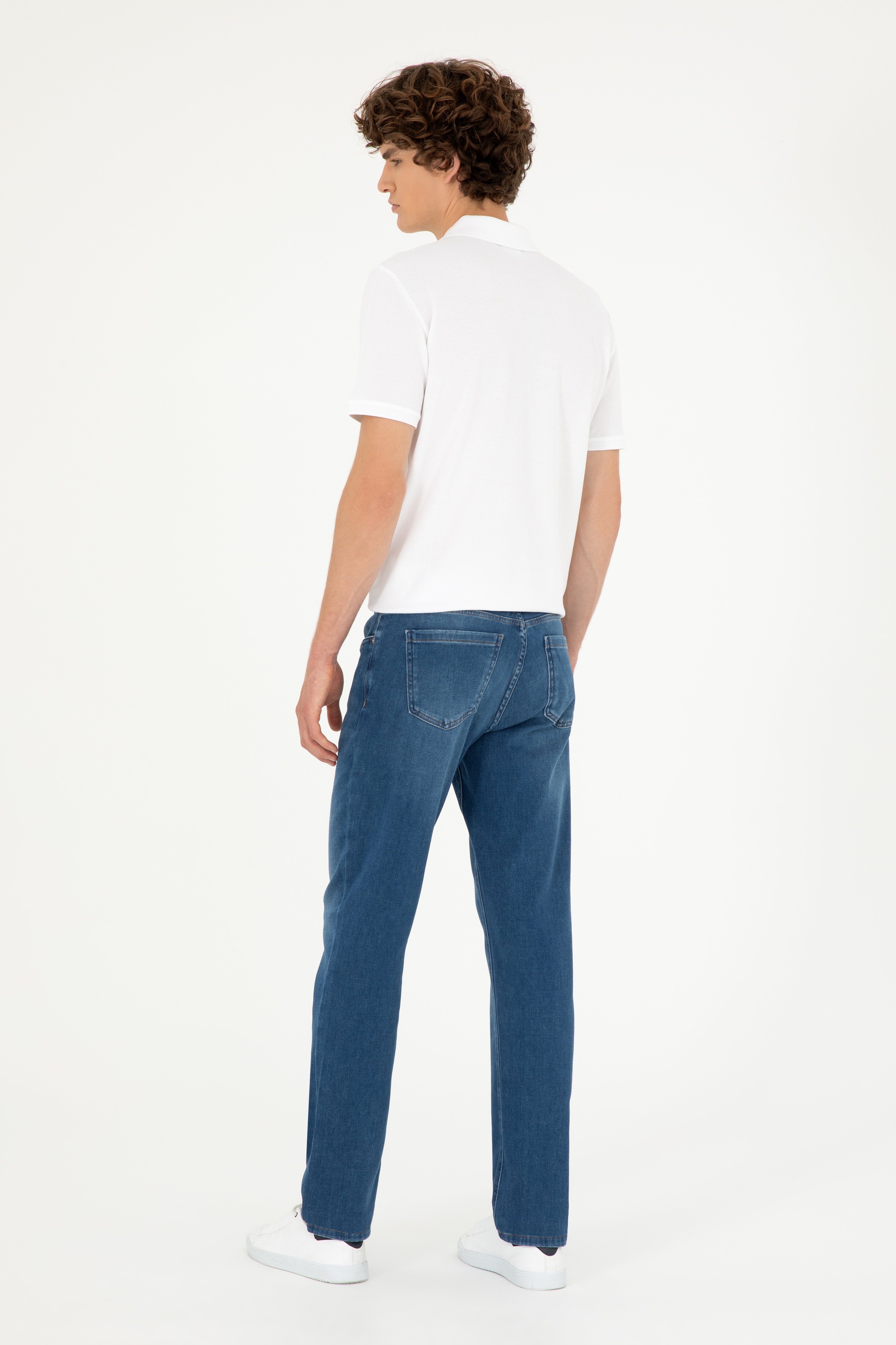 Erkek Mavi Jean Pantolon