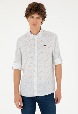 Erkek Taş Uzun Kollu Gömlek - 50288660001