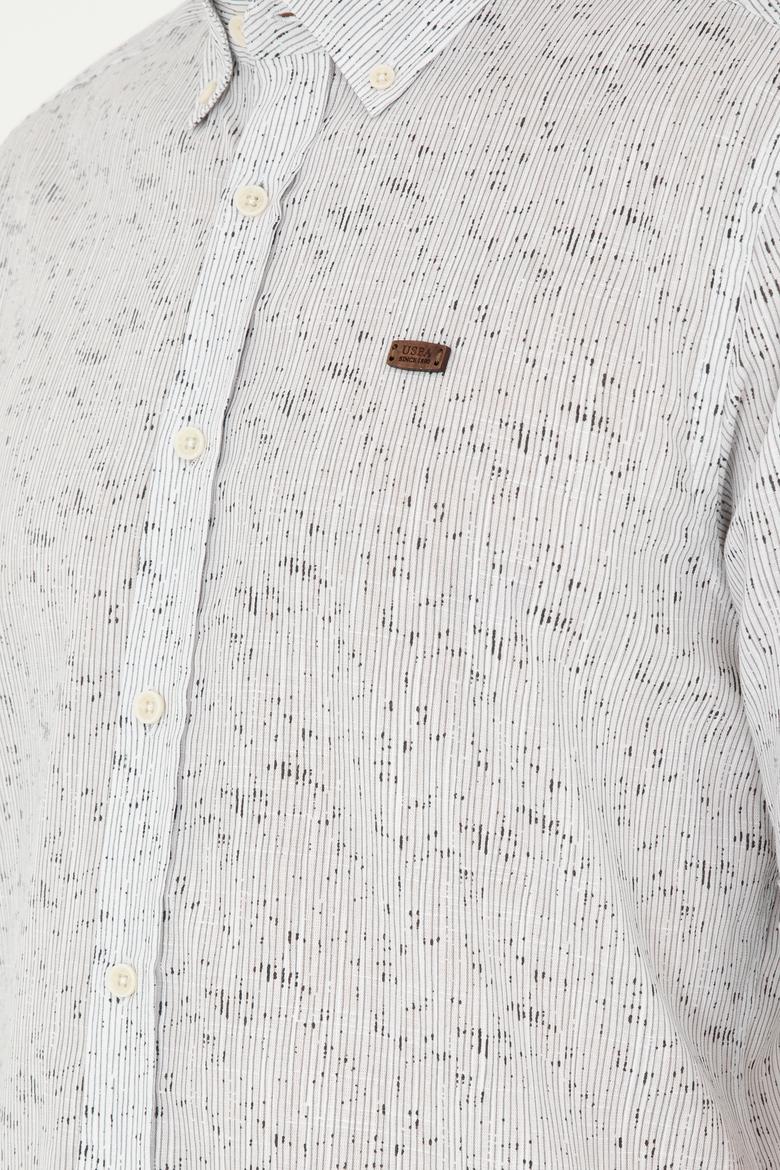 Erkek Taş Uzun Kollu Gömlek - 50288660001