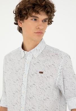 Erkek Taş Uzun Kollu Gömlek - 50288660001