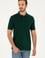 Erkek Koyu Yeşil Basic Tişört