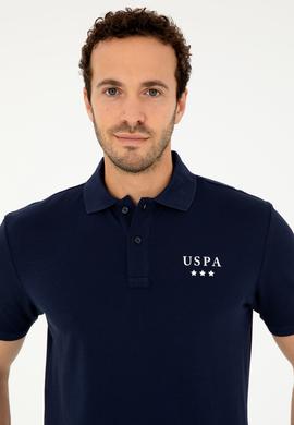 Erkek Regular Fit Polo Yaka Lacivert Tişört - 50288504035