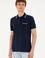 Erkek Regular Fit Polo Yaka Lacivert Tişört