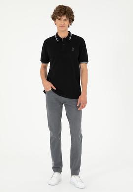 Erkek Siyah Basic Tişört - 50284639041