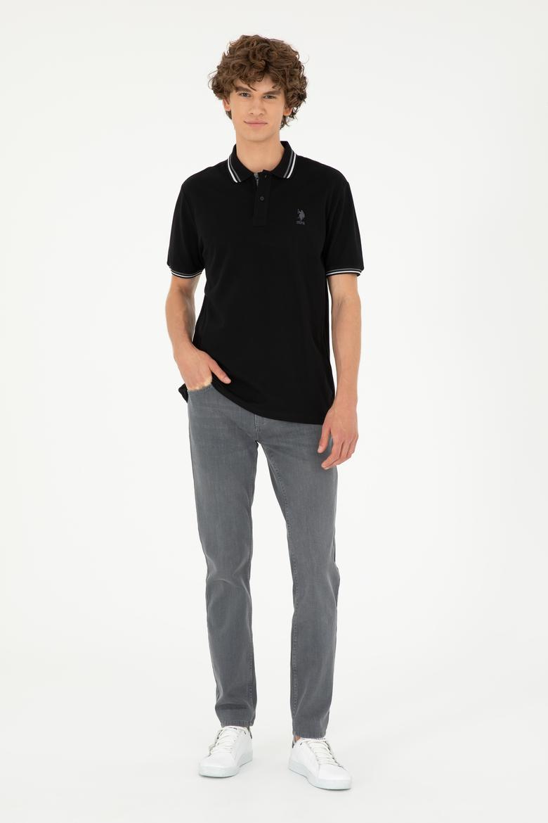 Erkek Siyah Basic Tişört - 50284639041