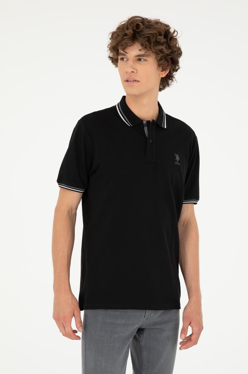 Erkek Siyah Basic Tişört