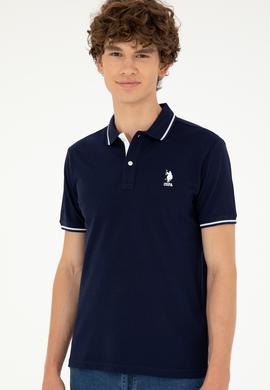 Erkek Lacivert Basic Tişört - 50284631049