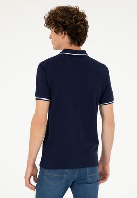 Erkek Lacivert Basic Tişört - 50284631049