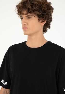 Erkek Siyah Tişört - 50287045026