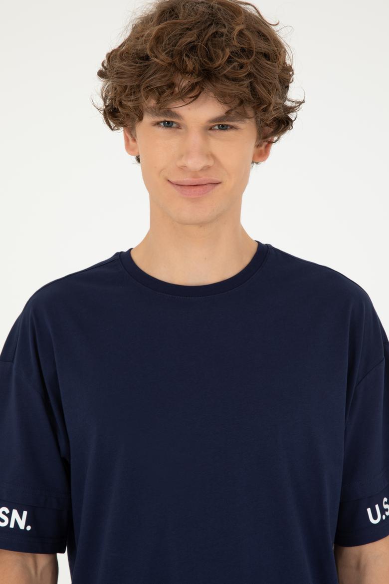 Erkek Lacivert Tişört - 50287045011