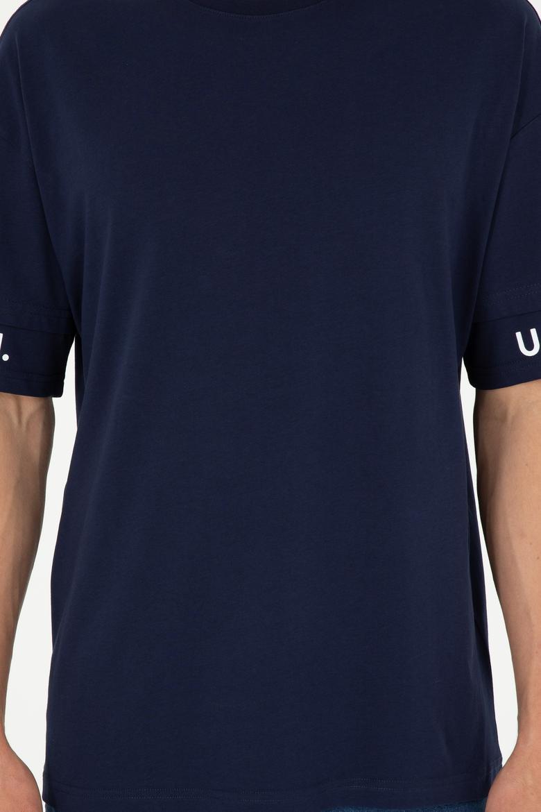 Erkek Lacivert Tişört - 50287045011