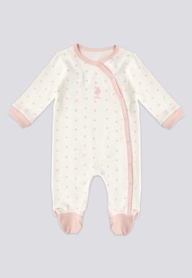 Kız Bebek Pembe Patikli Tulum - 50303662002