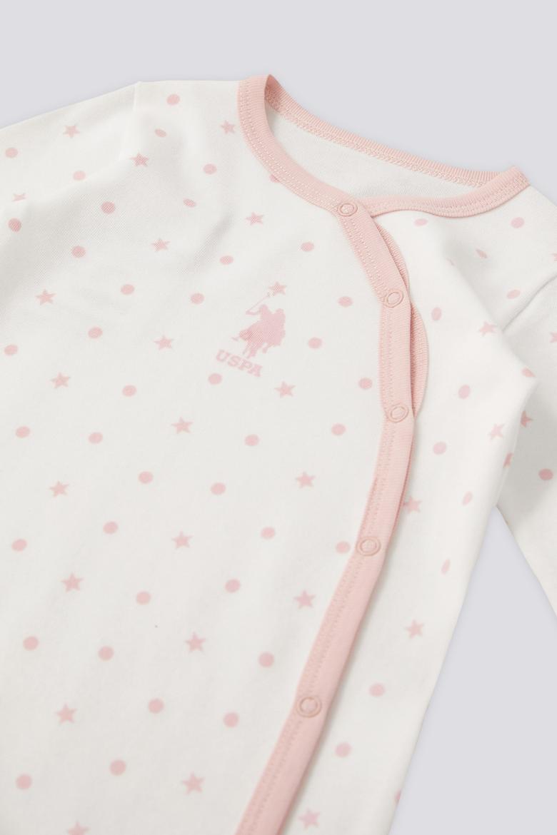 Kız Bebek Pembe Patikli Tulum - 50303662002