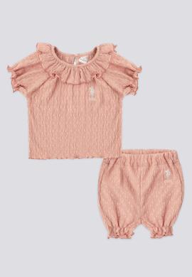 Kız Bebek Pembe 2'li Takım - 50303782003