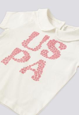 Kız Bebek Somon 2'li Kısa Kol Tişört Takım - 50303771005