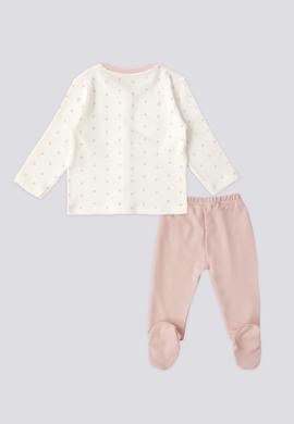 Kız Bebek Pembe Patikli 3'lü Takım - 50303661002