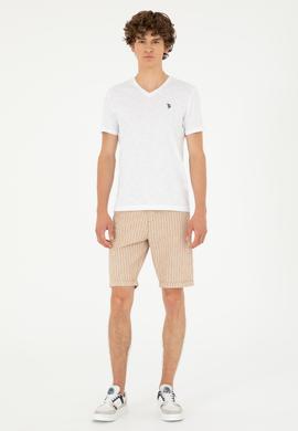 Erkek Beyaz Basic Tişört - 50279618007