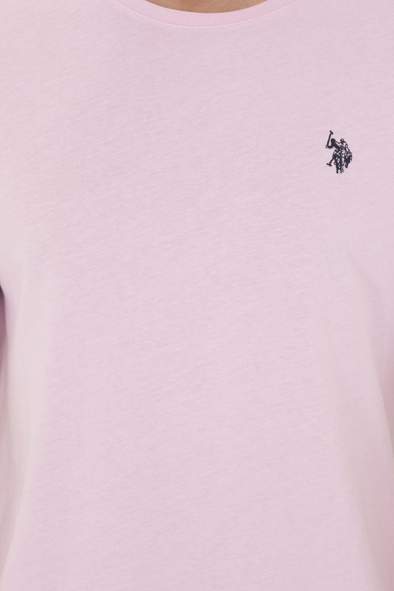 Erkek Pembe Basic Tişört - 50279632219