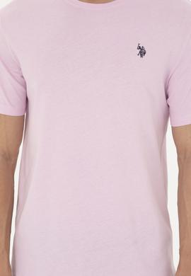 Erkek Pembe Basic Tişört - 50279632219