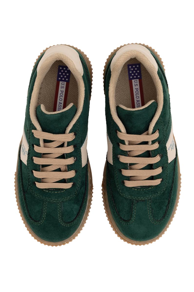 Erkek Çocuk Koyu Yeşil Ayakkabı