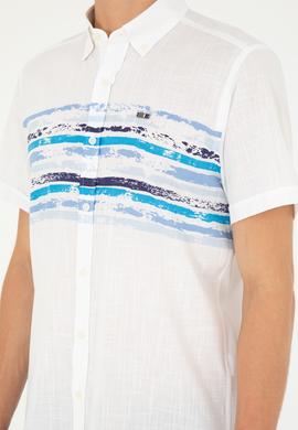 Erkek Saks Kısa Kollu Gömlek - 50282801011