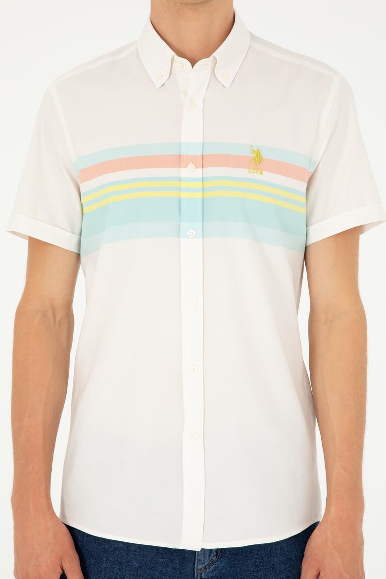 Erkek Mint Kısa Kollu Gömlek - 50283688006