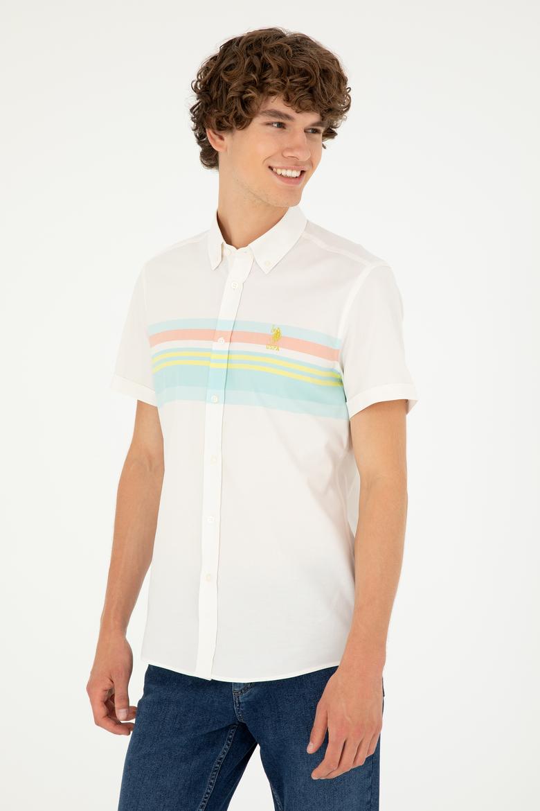 Erkek Mint Kısa Kollu Gömlek - 50283688006