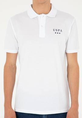 Erkek Regular Fit Polo Yaka Beyaz Tişört - 50288504008