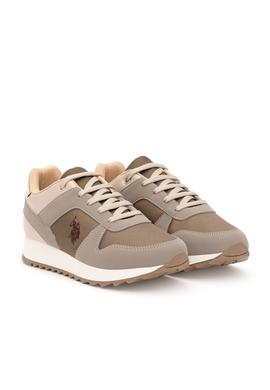 Kadın Bej Spor Ayakkabı - 50295038065