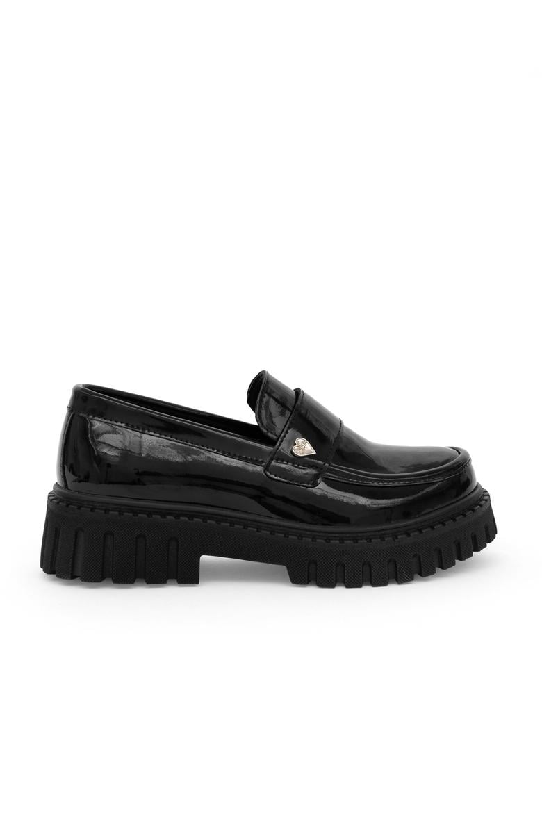 Kız Çocuk Siyah Loafer - 50295128017