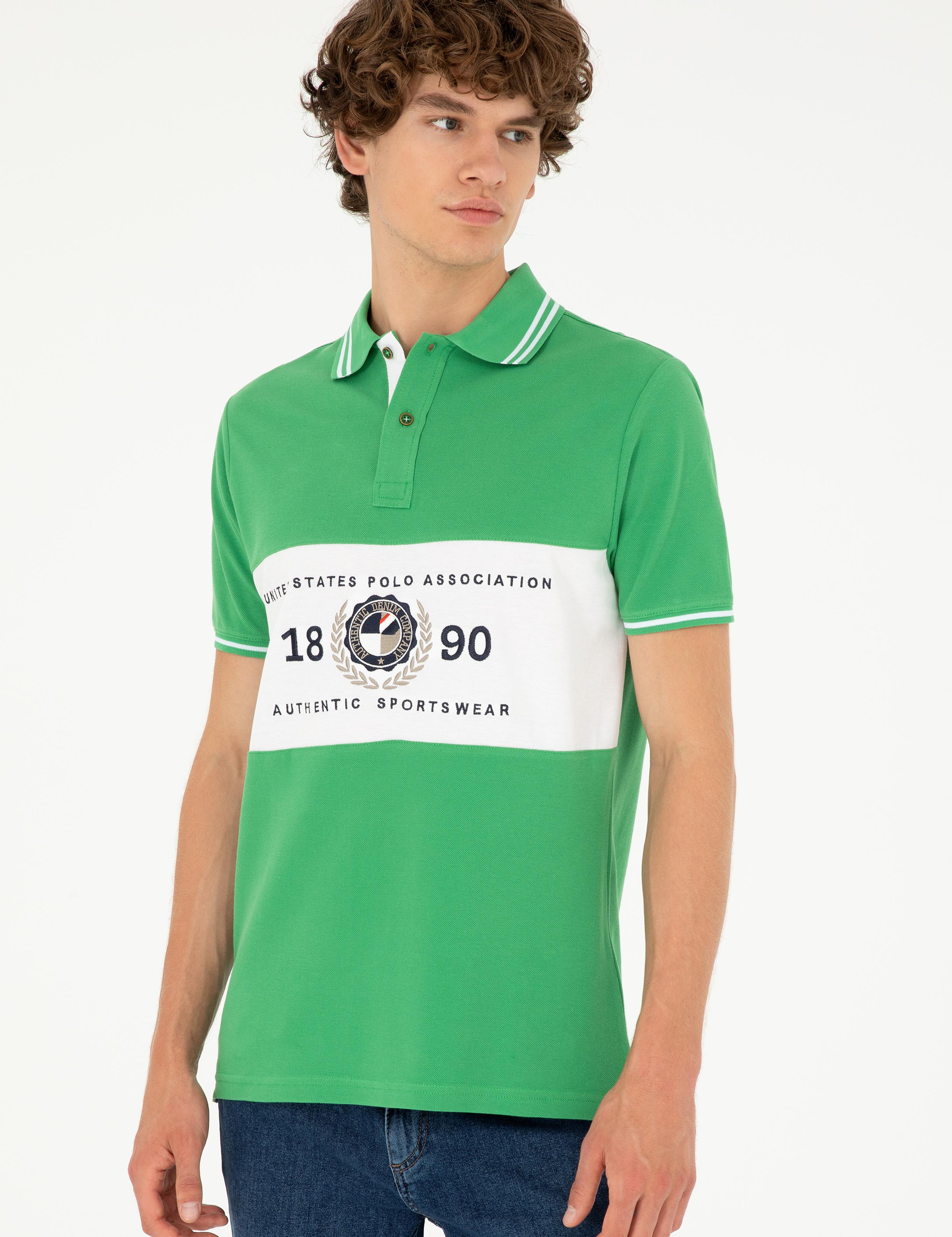 تی شرت آستین کوتاه رگولار یقه پولو مردانه یو اس پولو | U.S. Polo Assn. - تصویر 3
