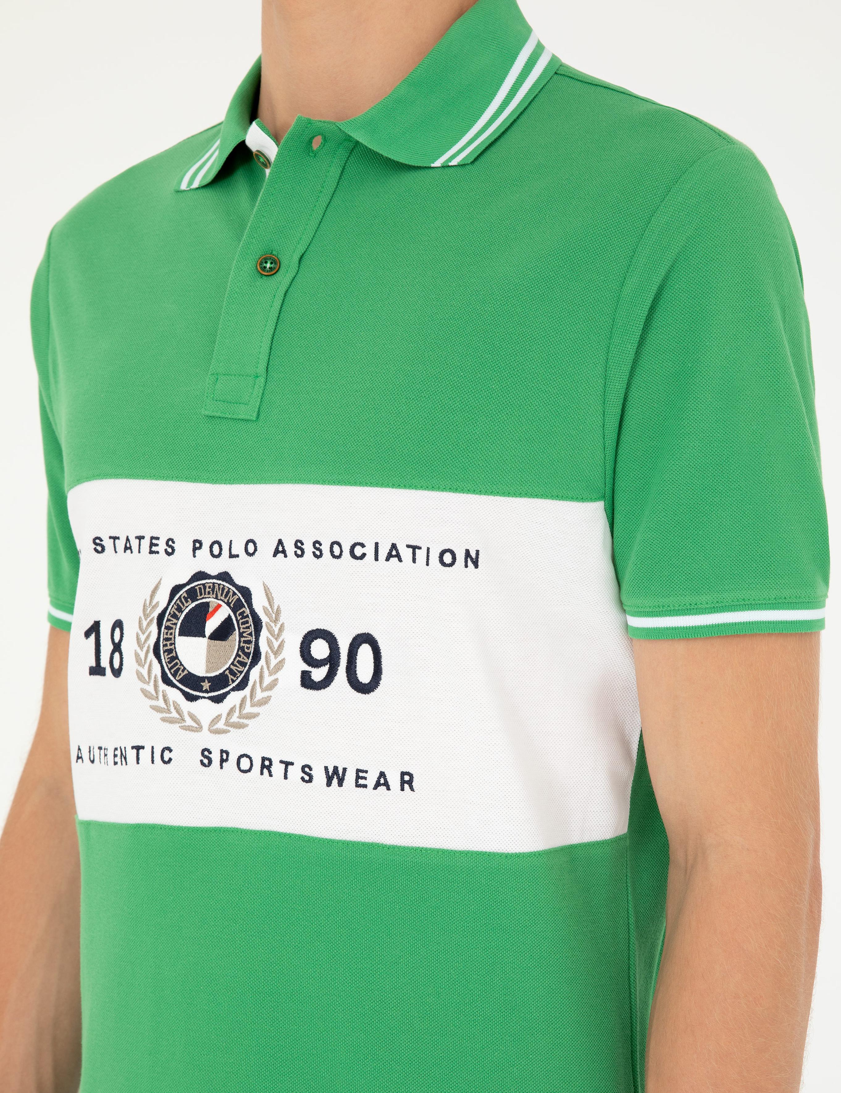 تی شرت آستین کوتاه رگولار یقه پولو مردانه یو اس پولو | U.S. Polo Assn. - تصویر 7
