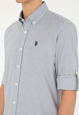 Erkek Lacivert Uzun Kollu Gömlek - 50288656007