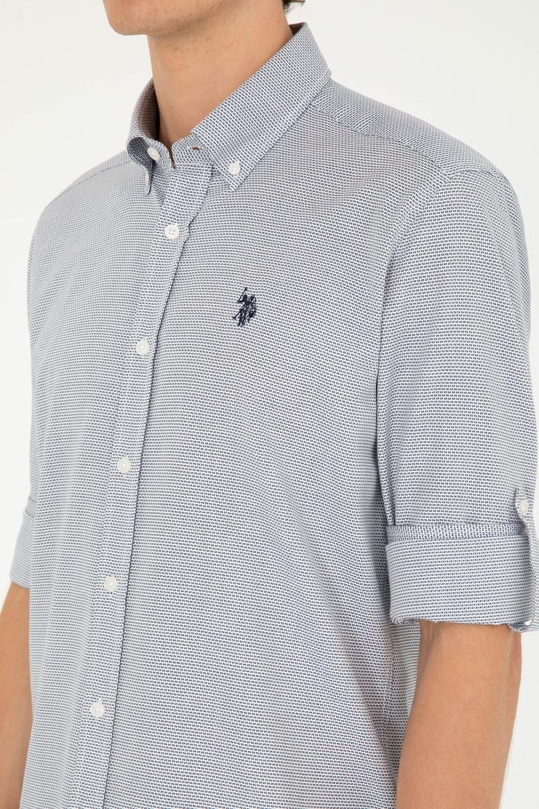 Erkek Lacivert Uzun Kollu Gömlek - 50288656007