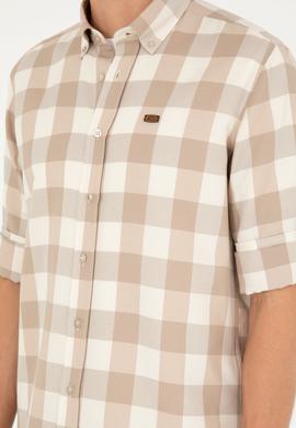 Erkek Taş Uzun Kollu Gömlek - 50288856025