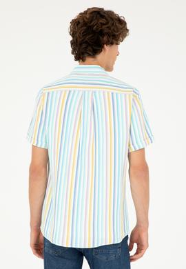 Erkek Saks Kısa Kollu Gömlek - 50284516008