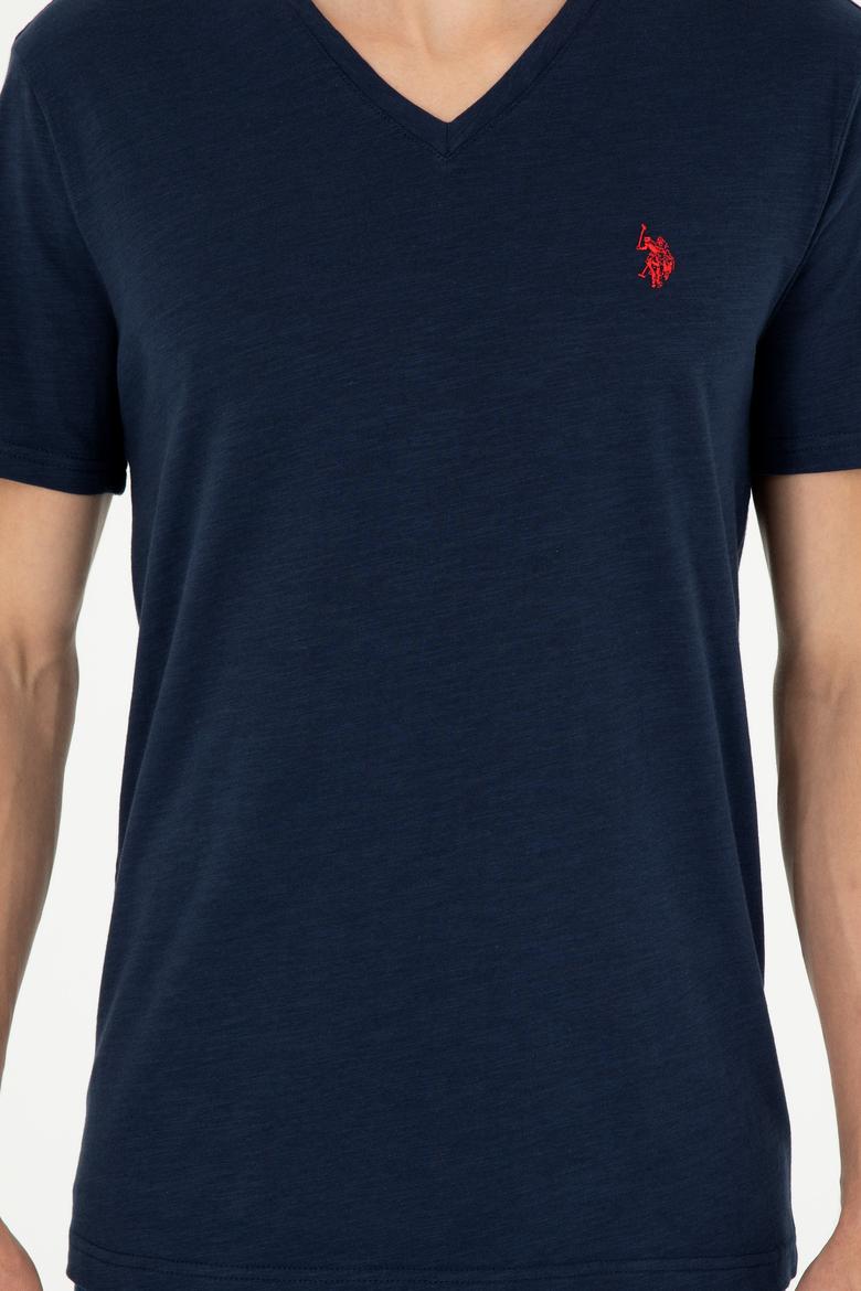 Erkek Lacivert Basic Tişört - 50279618013