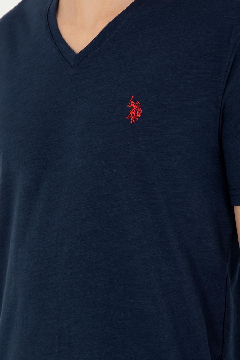 Erkek Lacivert Basic Tişört - 50279618013