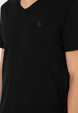 Erkek Siyah Basic Tişört - 50279618023