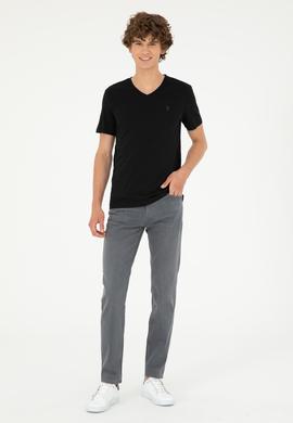 Erkek Siyah Basic Tişört - 50279618023