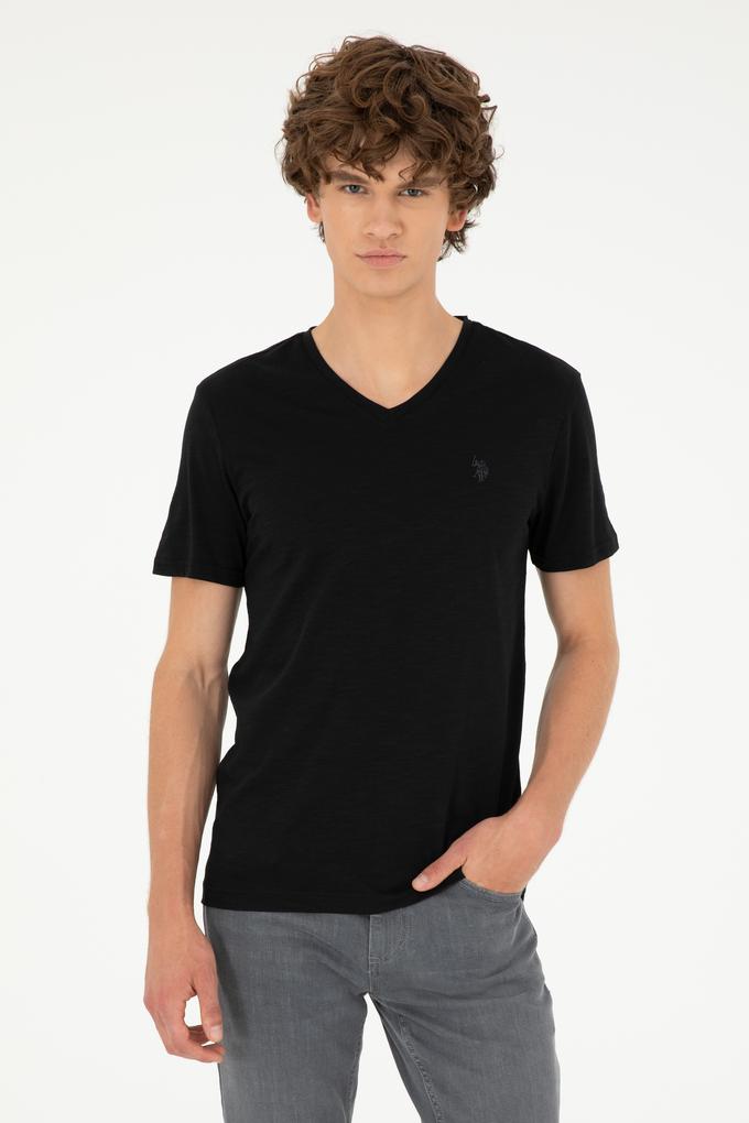Erkek Siyah Basic Tişört